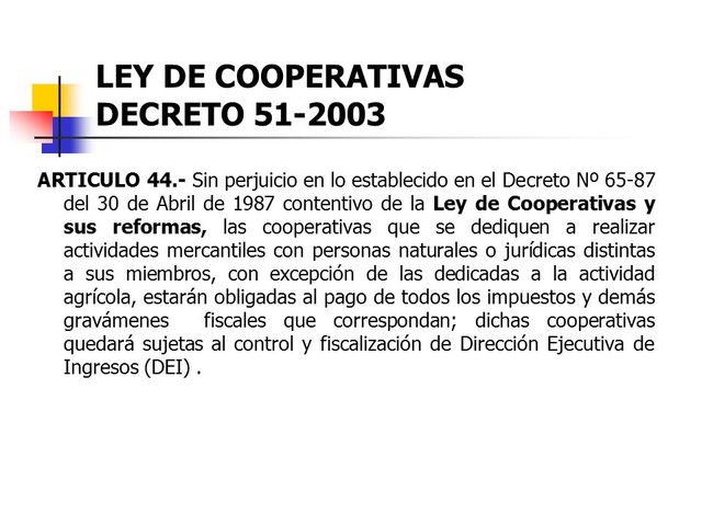 Decreto de 24 de abril de 2003