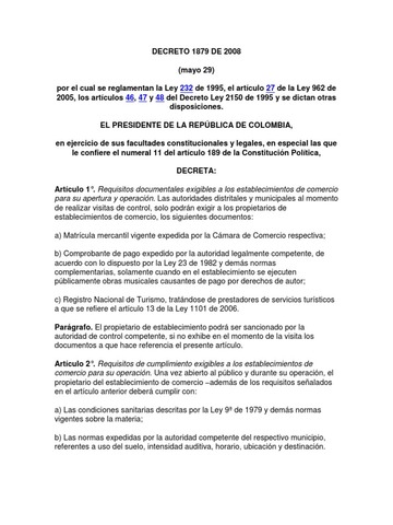 Reforma articulo 1054, 17 de abril 2008
