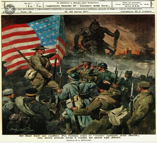 Gli stati uniti entrano in guerra