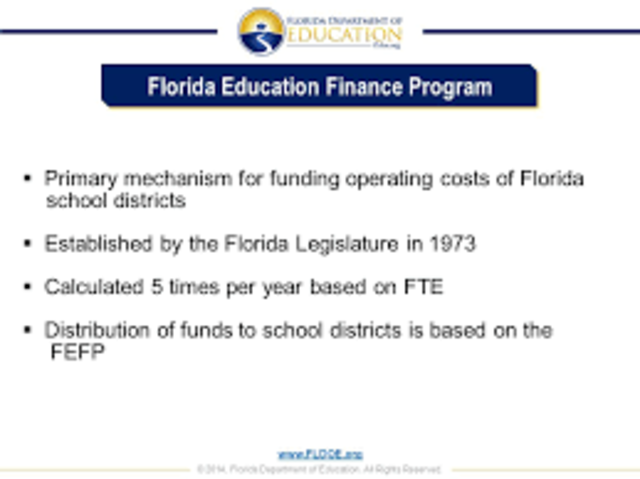 Florida Education Finance Program