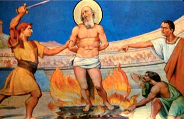 Martyrdom of St. Polycarp of Smyrna