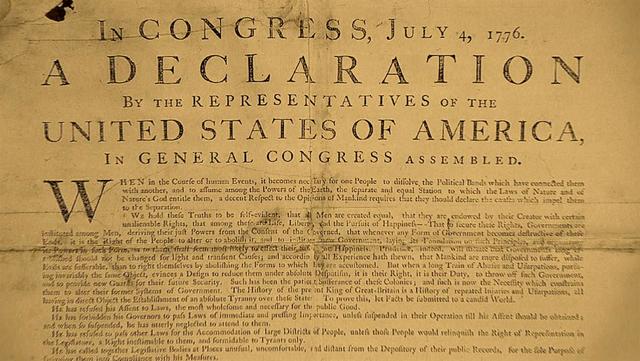 Declaration of Independance