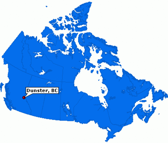 I was born in McBride, British Columbia.