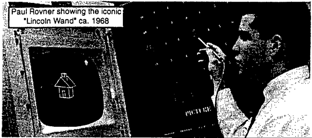 MIT’s Lincoln Labs. AMBIT/G. En Manipulación Directa de Objetos Gráficos