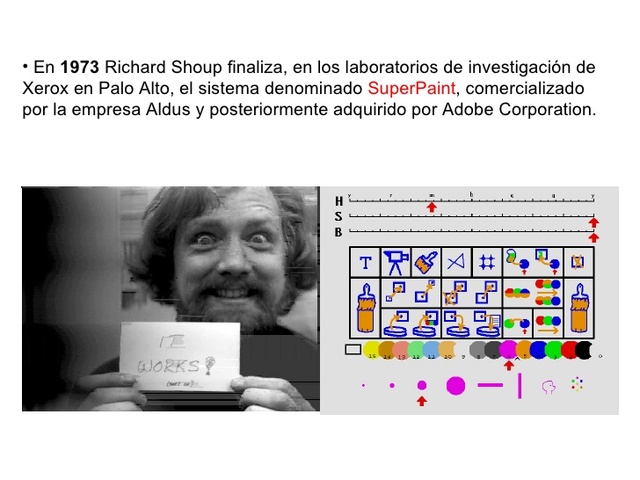 DICK SHOUP, Xerox PARC. en Ventana