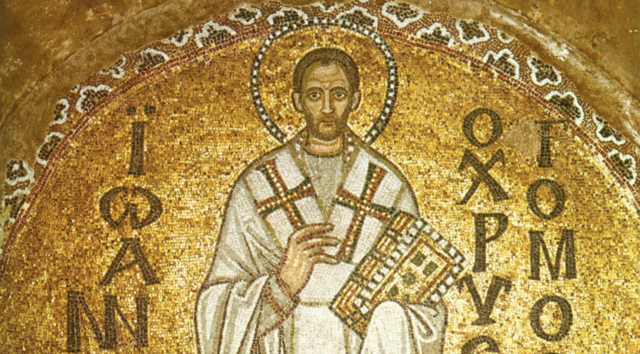 St. John Chrysostom Consecrated Archbishop of Constantinople