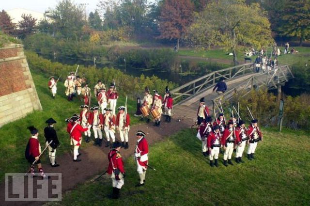 British Leave Philadelphia