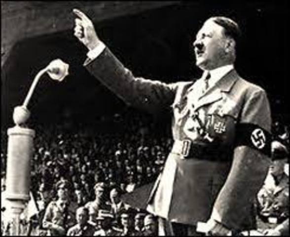 Hitler benoemd tot Rijkskanselier