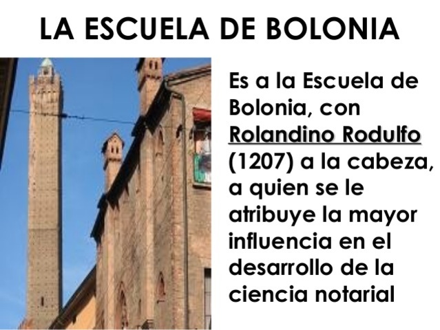 La Universidad de Bolonia