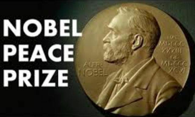 Maria is nominated for the Nobel Peace Prize for helping children and for wanting world peace.