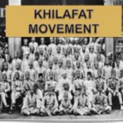 The Khilafat movement