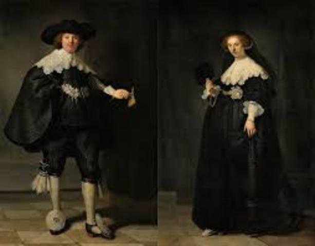 Rembrandt: Maarten en Oopjen