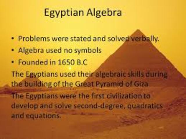 Egyptian Mathematics