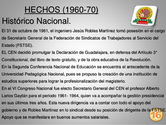 VI CONGRESO NACIONAL DEL SNTE