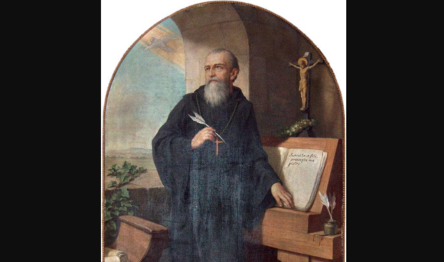 St. Benedict Writes His Rule