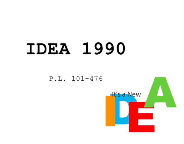 Individuals with Disabilities Education Act