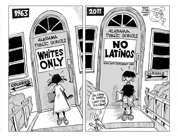 "Alabama, First state to Require Public Schools to Check Immigrant Status of Students