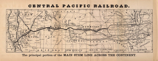 Transcontinental Railroad - Central Pacific