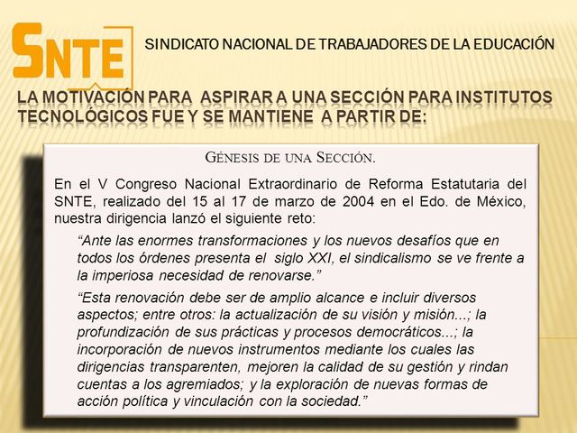 V CONGRESO NACIONAL EXTRAORDINARIO