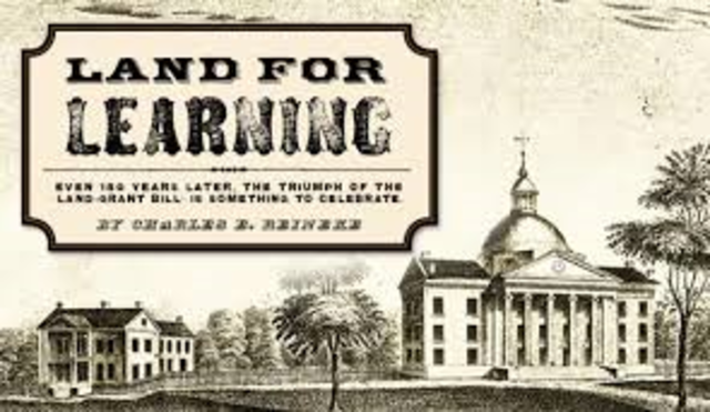 The Morrill Land Grant College Act