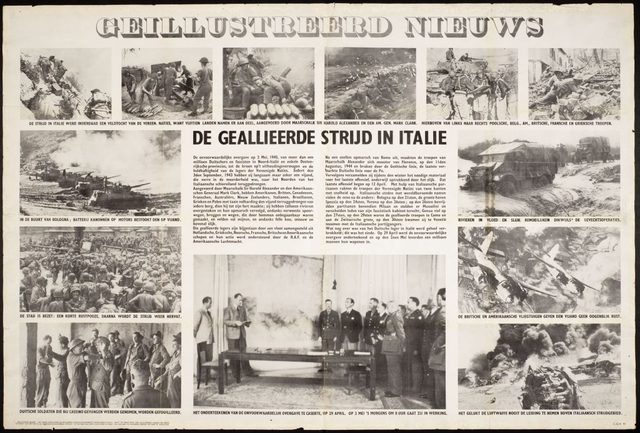 Italië loopt over naar de geallieerden