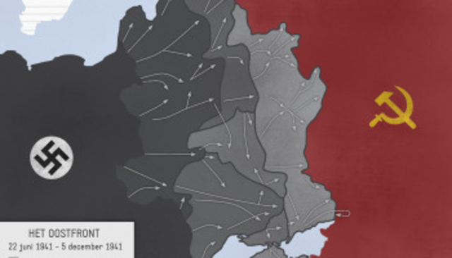 Oorlogsverklaring aan Rusland.