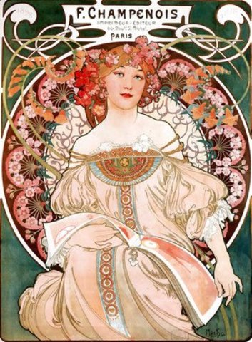 F. CHAMPENOIS IMPRIMEUS-EDITEUR - Alphonse Mucha