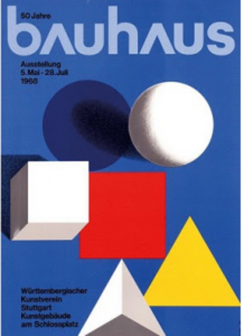 CARTELL BAUHAUS - Herbet Bayer