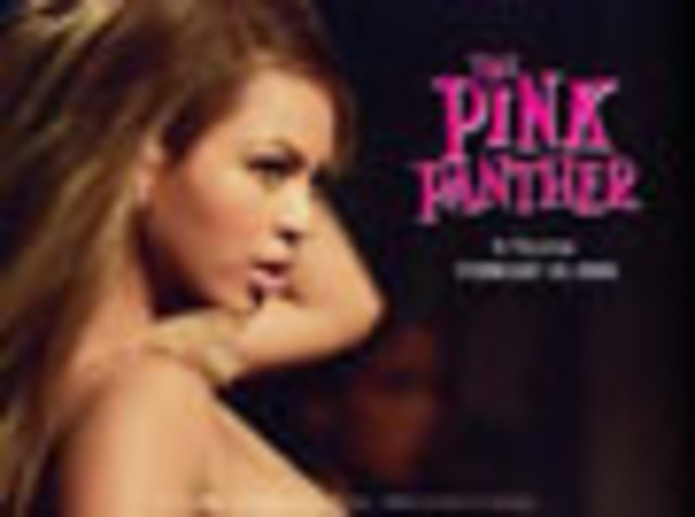 Stared in her 3rd movie The Pink Panther