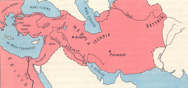 Ribelione di Ciro e inizio dominio Persiano