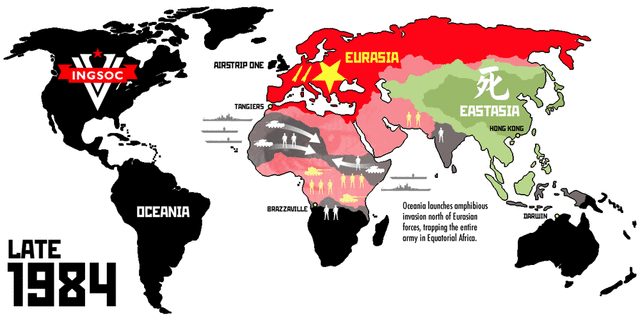 Eurasia To Eastasia