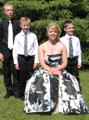 Graduation from Bentley Jr/Sr High School