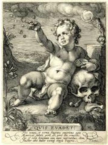 Hendrick Goltzius: Quis evadet? (wie blijft gespaard?)