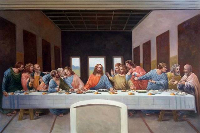 Last Supper Painting Completed