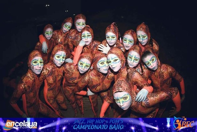 At the dance competition BEC