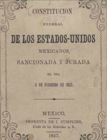 Constitución 1857