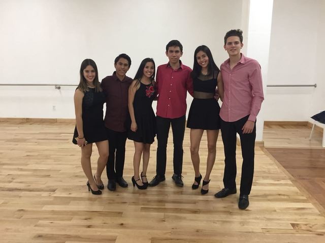 "Presentación bailes de salón"