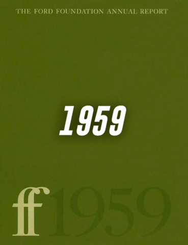 Ford Foundation Report
