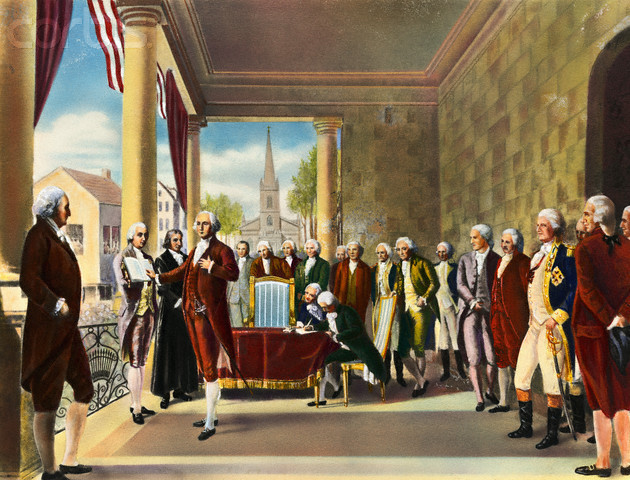 George Washington becomes the First President of the United States