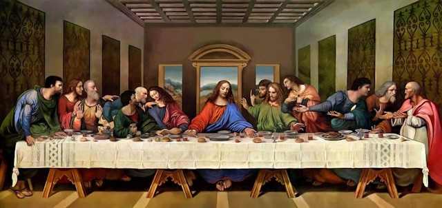 The Last Supper is finished