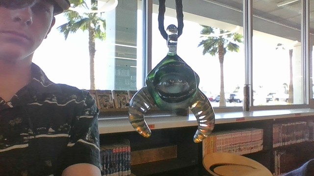 started glassblowing