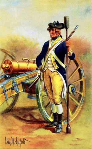Appointed captain of New York artillery company