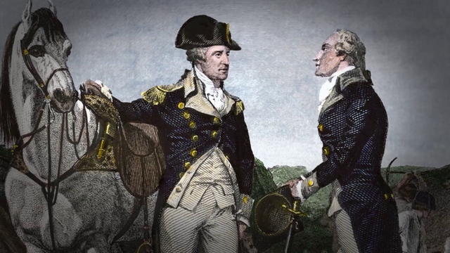 Alexander Hamilton became George Washington's right hand man