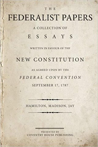 Began the federalist papers