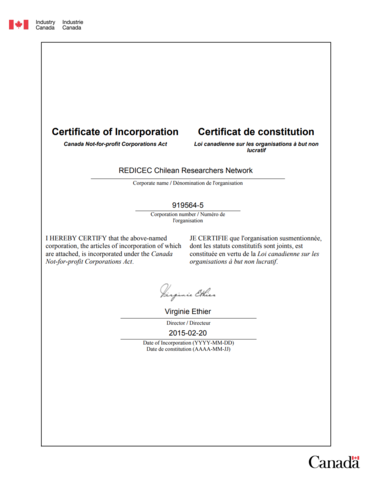 Organización Canadiense sin fines de lucro