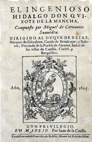 Miguel de Cervantes publishes Don Quixote