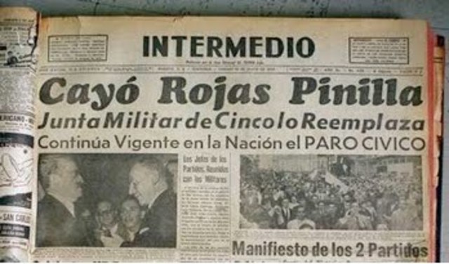 Derrocado por una junta militar