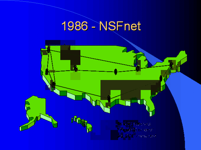 Creación de NSF net