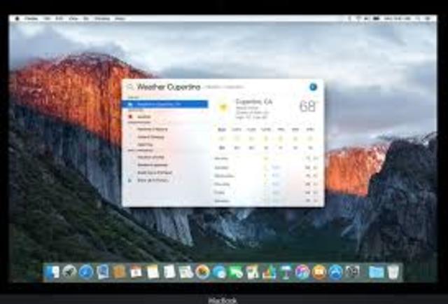 Mac OS X 10.11 El Capitán