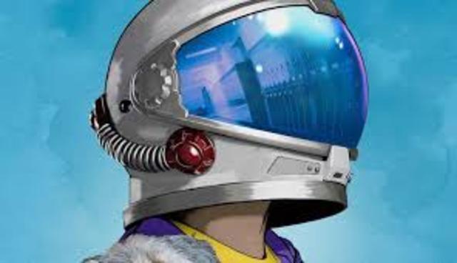 The astronaut helmet